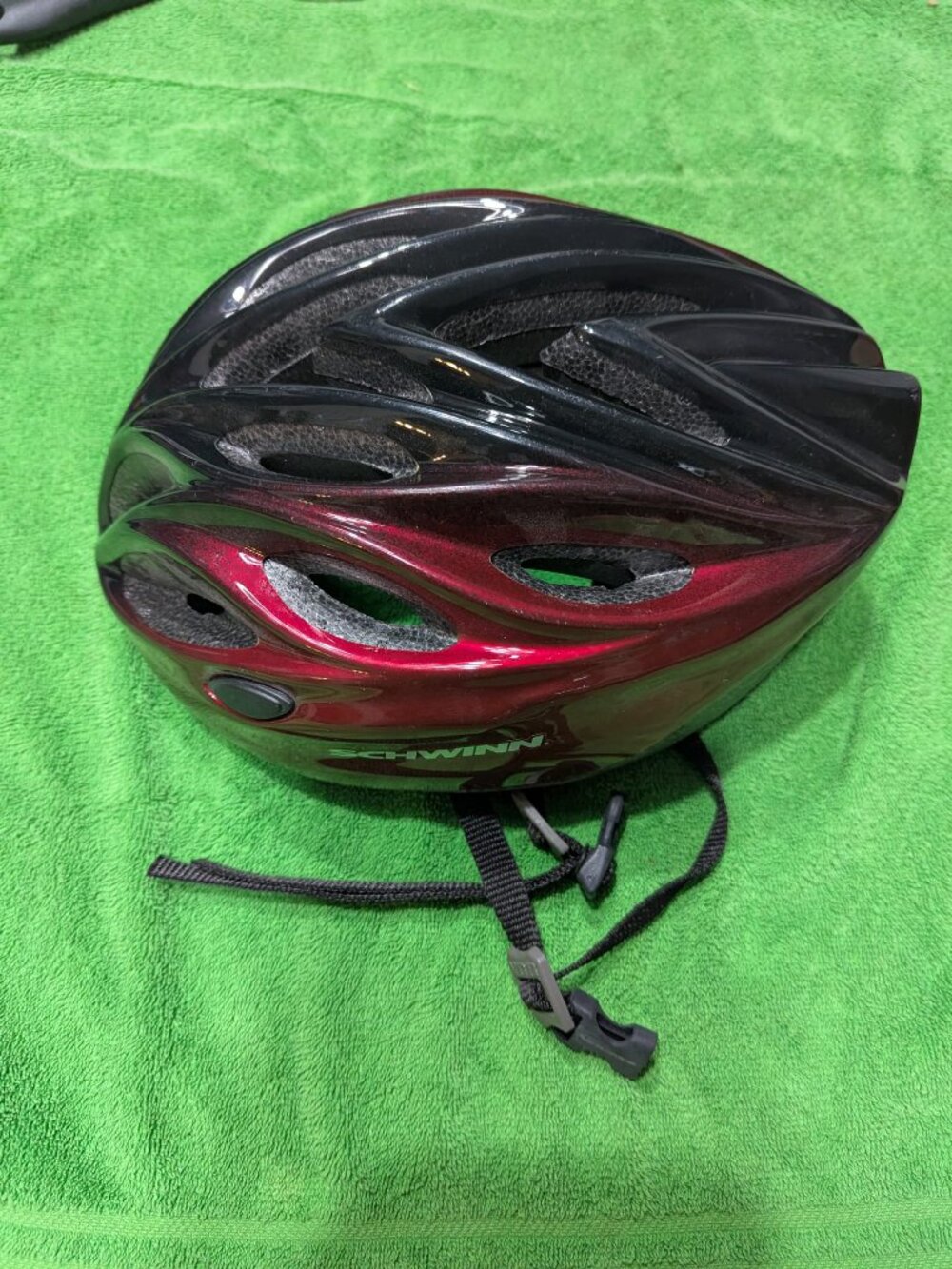 Schwinn Red Black Gradient Bike Helmet